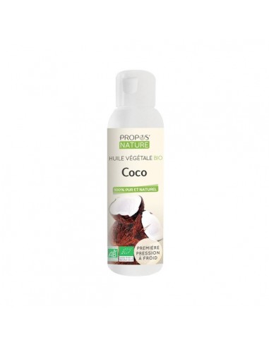 Óleo Vegetal de Coco Bio 100ml