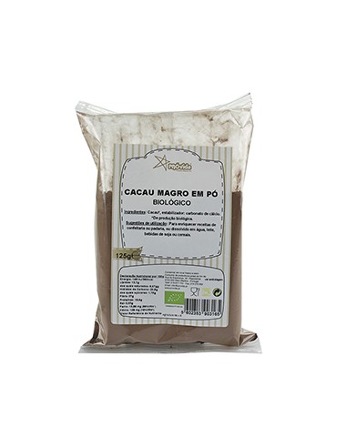 Cacau em Pó Magro Bio 125g