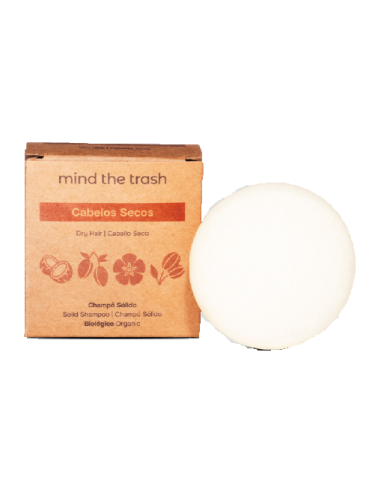 Champô Sólido Cabelos Secos Bio 80g