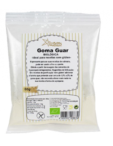 Goma de Guar Bio 60g