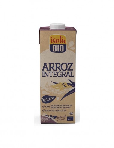 Bebida de Arroz Integral (17%) Bio 1L