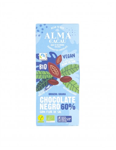 Chocolate Preto 60% c/ Flor de Sal...