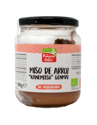 Miso de Arroz Genmai Não Pasteurizado...