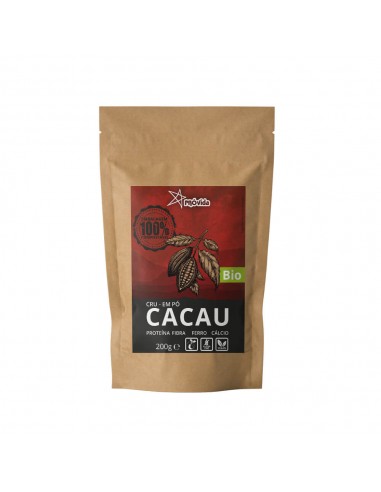 Cacau Cru em Pó Bio 200g