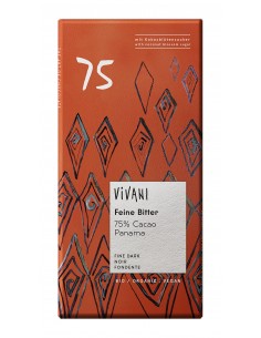 Chocolate 75% Cacau Bio 80g