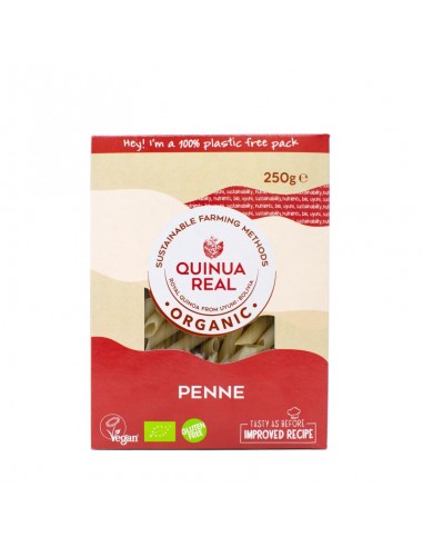 Penne de Quinoa Real e Arroz s/Glúten...