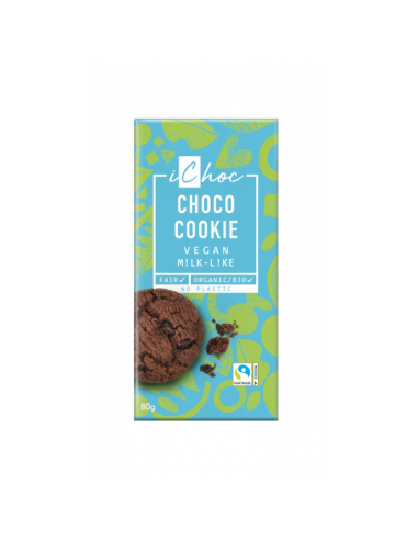 Chocolate Cookie de Arroz Vegan Bio 80g