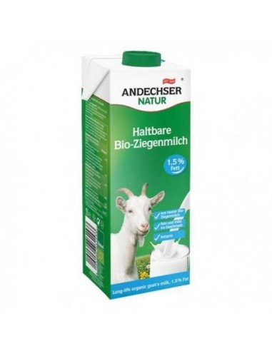 Leite de Cabra Meio Gordo 1,5% Bio 1L
