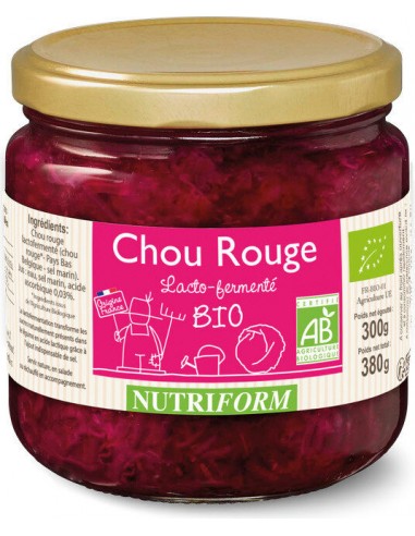 Couve Roxa Lacto Fermentada Bio 380g