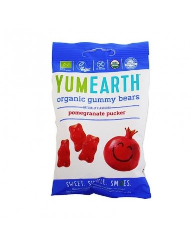 Gomas Ursinhos de Romã Bio 50g