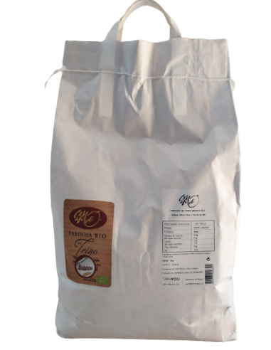 Farinha de Trigo Branca T65 Bio 5Kg