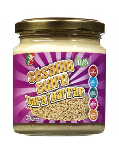 Pasta de Sésamo (Tahin) Branca Bio 250g Pasta de Sésamo (Tahin) Branca Bio 250g