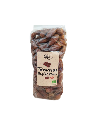 Tâmara Bio Tunísia s/Caroço Bio  1Kg