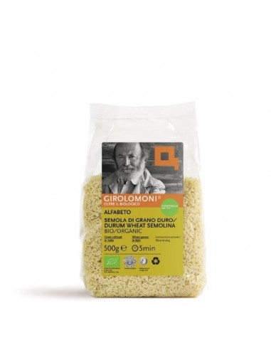 Letras Alfabeto de Trigo Bio 500g