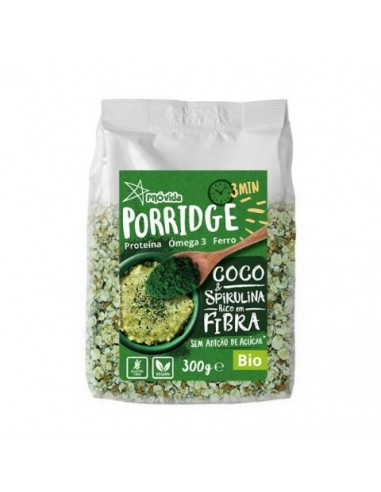 Porridge Coco e Spirulina s/ Açúcar...