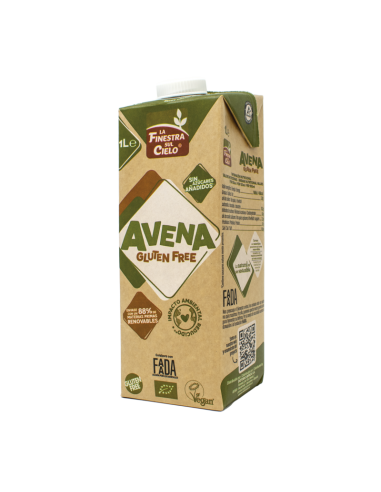 Bebida de Aveia (11%) s/ Glúten Bio 1L