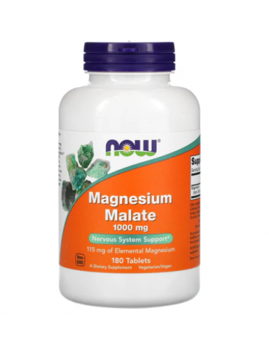 Malato de Magnésio 180 Tablets - 1000mg