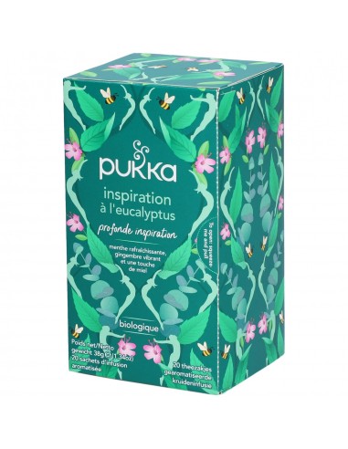 Infusão Eucalipto Pukka Bio 20 saq