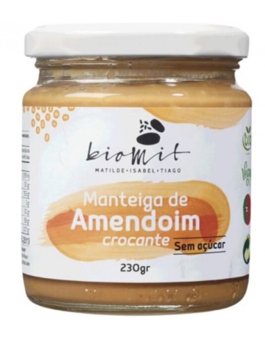 Manteiga de Amendoim Crocante Bio 230g