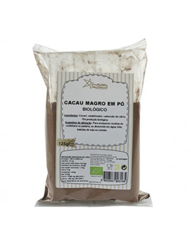 Cacau em Pó Magro Bio 125g