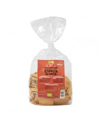 Minicrackers de Espelta e Quinoa Bio...