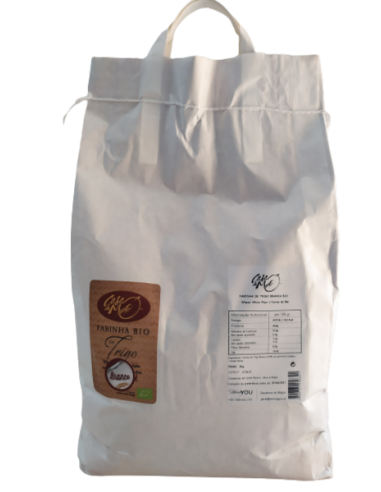 Farinha de Trigo Branca T65 Bio 5Kg