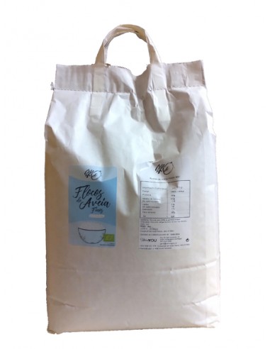 Flocos de Aveia Finos Bio 5Kg