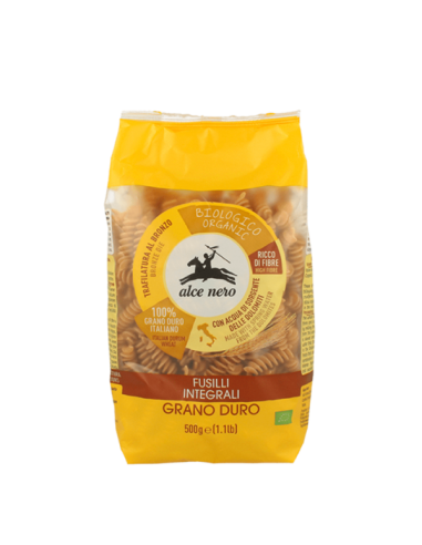 Fusilli de Trigo Integral Bio 500g