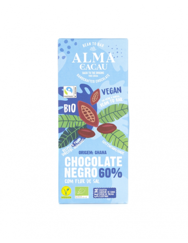 Chocolate Preto 60% c/ Flor de Sal...
