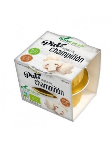 Paté Vegetal de Cogumelos Bio 100g