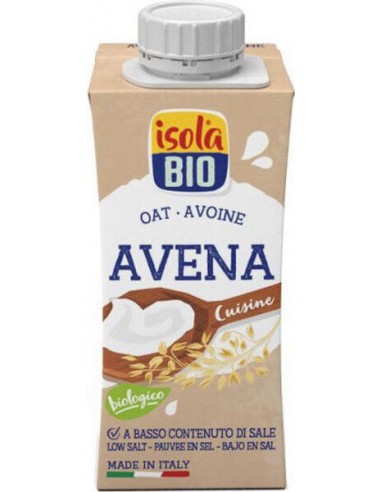 Creme Vegetal de Aveia Bio 200ml
