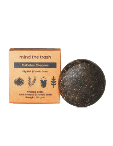 Champô Sólido Cabelos Oleosos Bio 80g