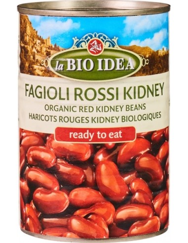 Feijão Vermelho Cozido Bio 400g