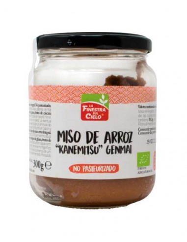 Miso de Arroz Genmai Não Pasteurizado...