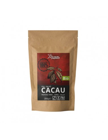 Cacau Cru em Pó Bio 200g