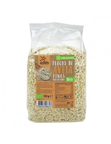 Flocos de Aveia Finos s/ Glúten Bio 800g
