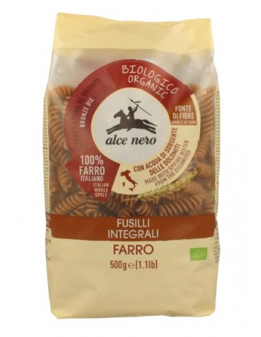 Fusilli de Espelta Integral Bio 500g