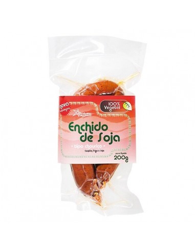 Enchido de Soja Tipo Chouriço Bio 200g
