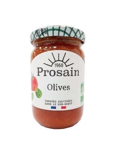 Molho de Tomate c/ Azeitonas Bio 200g