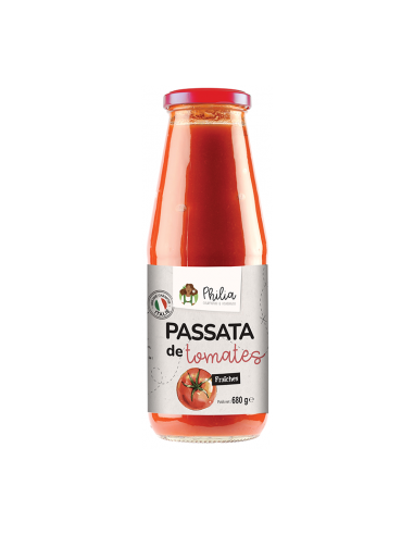 Puré de Tomate Bio 680g