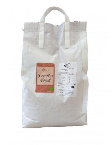 Lentilhas Vermelhas Bio 5Kg