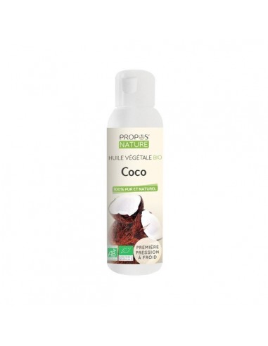 Óleo Vegetal de Coco Bio 100ml