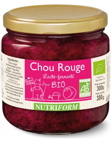 Couve Roxa Lacto Fermentada Bio 380g