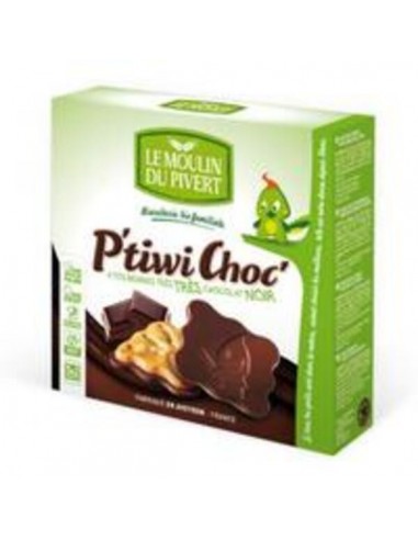 Biscoitos de Chocolate Preto Bio 125g