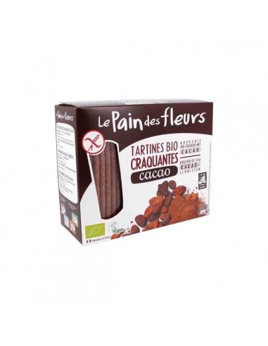 Pão Estaladiço de Cacau s/ Glúten Bio...