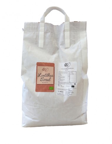 Lentilhas Vermelhas Bio 5Kg