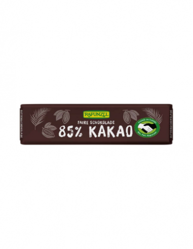 Barrinha de Chocolate Preto 85% Cacau...