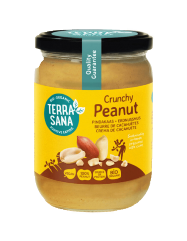 Manteiga de Amendoim Crunchy Bio 500g