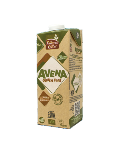 Bebida de Aveia (11%) s/ Glúten Bio 1L