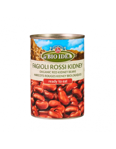 Feijão Vermelho Cozido Bio 400g